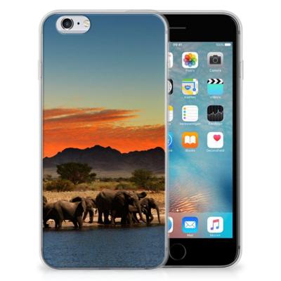 Apple iPhone 6 | 6s | TPU Hoesje | Olifanten