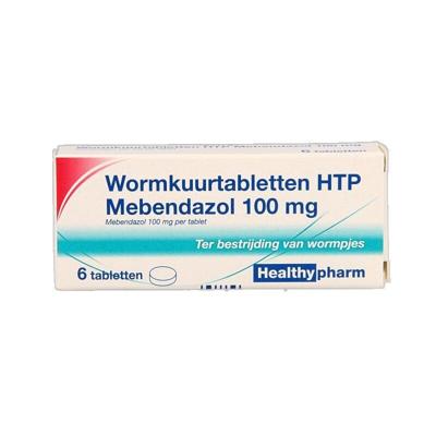 Healthypharm Mebendazol/wormkuur 6 Tabletten