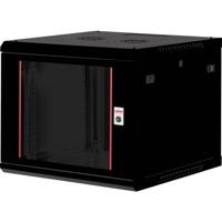 ROLINE 19-inch wandbehuizing Basic Plus 9U, 600x600 BxD zwart - thumbnail