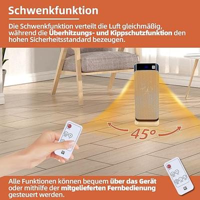 SHX Ventilatorkachel Zwart-wit SHX Ventilatorkachel Zwart-wit