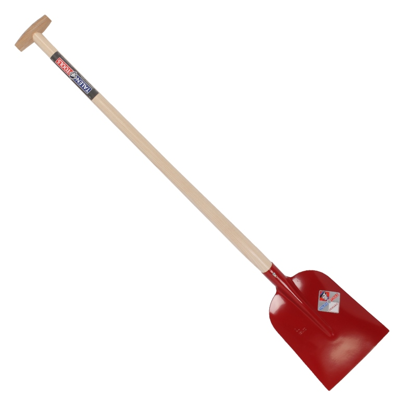 Betonbats 110 cm rood met T-greep 35 x 22 cm Betonbats 110 cm rood met T-greep 35 x 22 cm