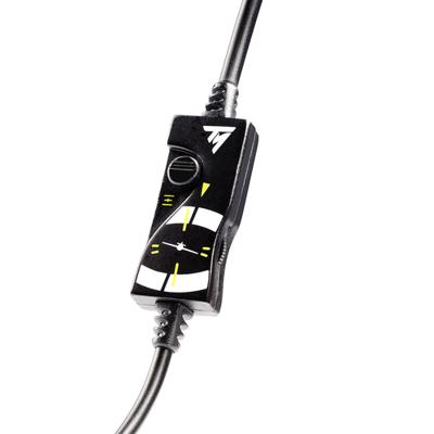 Thrustmaster T.Flight U.S. Air Force Edition-DTS Over Ear headset Kabel Stereo Grijs Headset, Volumeregeling, Microfoon uitschakelbaar (mute) Gamen