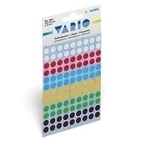 Etiket HERMA 1831 rond 8mm assorti 540stuks - thumbnail