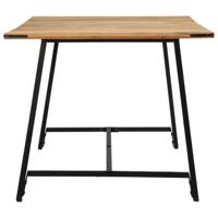 Eettafel 180x90x75 cm massief mangohout - thumbnail