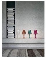 Kartell Big Battery Tafellamp - Transparant - Draadloos - thumbnail