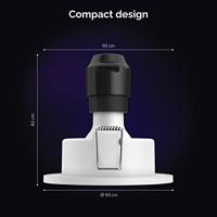 Philips Hue LED-inbouwlamp 871951435534700 Hue White & Col. Amb. Xamento Einbauspot silber 1er LED vast ingebouwd 5.7 W - thumbnail
