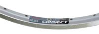 Rodi connect velg 28 inch (gazelle) 36 gaats zilver geslepen - thumbnail