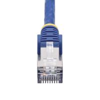 USB-kabel Startech NLBL-2M-CAT8-PATCH Blauw 2 m - thumbnail