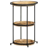 Bijzettafel 55x83 cm massief mangohout - thumbnail