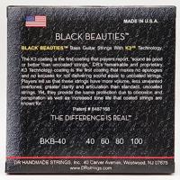 DR Strings BKB-40 Black Beauties 40-100 snarenset voor elektrische basgitaar - thumbnail