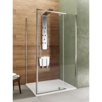 Douchecabine Lacus Pianosa Evo 2-Delig Chroom (alle maten) - thumbnail