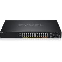 Zyxel XGS2220-30HP Managed L3 Gigabit Ethernet (10/100/1000) Power over Ethernet (PoE) Zwart - thumbnail
