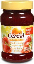 Cereal Fruitbeleg aardbei suikervrij 270 Gram