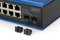 Digitus DN-651151 Industrial Ethernet Switch 8 + 2 poorten 1 GBit/s - thumbnail