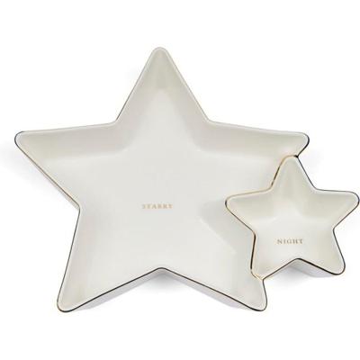 Rivièra Maison - Schaal Wit - 31x26.5x5 cm Rivièra Maison - Schaal Wit - 31x26.5x5 cm