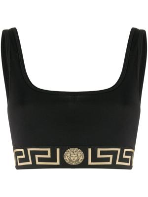 Versace Medusa cropped bra - Black Versace Medusa cropped bra - Black