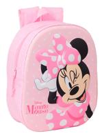 Kinderrugzak Minnie Mouse Roze 27 x 33 x 10 cm 3D - thumbnail