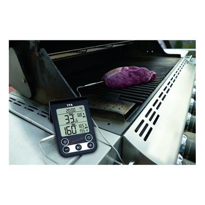 TFA Dostmann 14.1512.01 KÜCHEN-CHEF Barbecuethermometer Zwart TFA Dostmann 14.1512.01 KÜCHEN-CHEF Barbecuethermometer Zwart