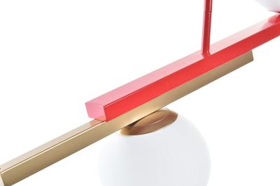 Plafondlamp DKD Home Decor Rood Zwart Gouden Wit (64 x 20 x 120 cm) Plafondlamp DKD Home Decor Rood Zwart Gouden Wit (64 x 20 x 120 cm)