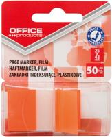 OFFICE products index, 25 x 43 mm, blister van 50 tabs, oranje - thumbnail