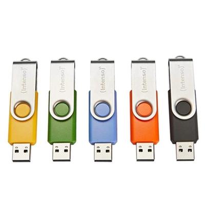 USB stick INTENSO Basic Line 8 GB 10 Stuks (10 Stuks) - thumbnail