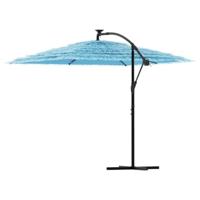 Parasol met stalen paal 269x269x235 cm blauw - thumbnail