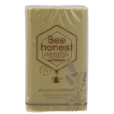 Traay Bee Honest Zeep olijf & lavendel 100 Gram Traay Bee Honest Zeep olijf & lavendel 100 Gram