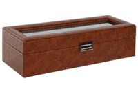 Doos-Juwelenkistje Home ESPRIT Bruin Kristal 33 x 11,5 x 9 cm - thumbnail