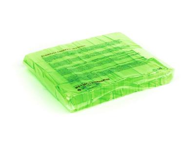 TCM FX Slowfall Confetti Rectangular 55x18mm, neon-green, uv active, 1kg
