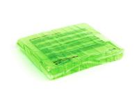 TCM FX Slowfall Confetti Rectangular 55x18mm, neon-green, uv active, 1kg - thumbnail