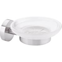 tesa MOON 40310-00000-00 Zeepschaaltje Zilver, Wit (gesatineerd) - thumbnail