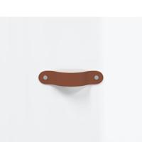 Schoenenkast 30x35x105 cm bewerkt hout wit - thumbnail