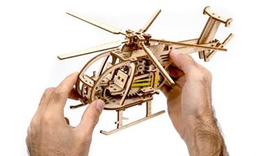 Revell 00611 Tiny Adventures - helicopter Helikopter (bouwpakket) Hout
