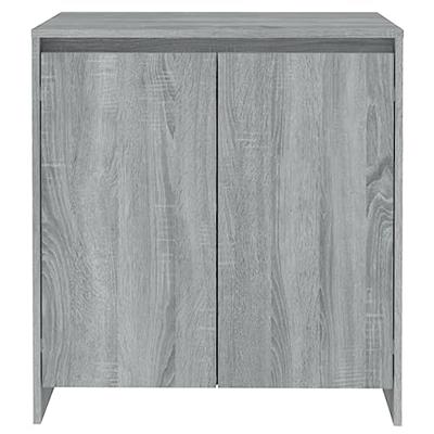 Dressoir 70x41x75 cm bewerkt hout grijs sonoma eikenkleurig Dressoir 70x41x75 cm bewerkt hout grijs sonoma eikenkleurig