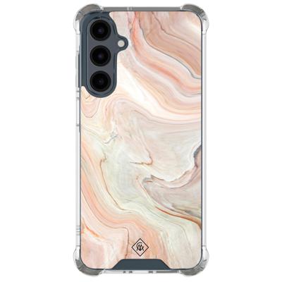 Samsung Galaxy A16 shockproof hoesje - Marmer waves Samsung Galaxy A16 shockproof hoesje - Marmer waves