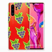 Huawei P30 Pro | Siliconen Case | Druiven - thumbnail
