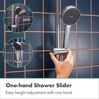 hansgrohe Activera S doucheset 95 - 2jet - EcoSmart - met glijstang 90cm - chroom 28046000 - thumbnail