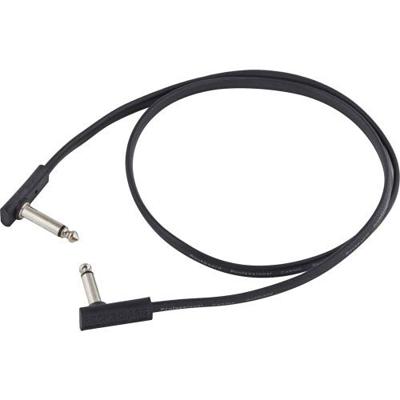 RockBoard Flat Patch Cable mono jack haaks 80 cm