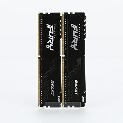 Kingston FURY Beast Werkgeheugenset voor PC DDR4 32 GB 2 x 16 GB ECC 3200 MHz 288-pins DIMM CL16 KF432C16BB1K2/32 Kingston FURY Beast Werkgeheugenset voor PC DDR4 32 GB 2 x 16 GB ECC 3200 MHz 288-pins DIMM CL16 KF432C16BB1K2/32