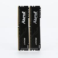 Kingston FURY Beast Werkgeheugenset voor PC DDR4 32 GB 2 x 16 GB ECC 3200 MHz 288-pins DIMM CL16 KF432C16BB1K2/32 - thumbnail
