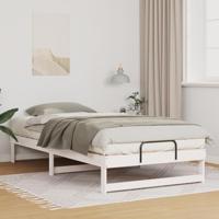 Bedframe Wit 100 x 200 cm Massief grenenhout - thumbnail
