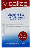 Vitalize Vitamine B12 Energie Forte Smelttabletten 100st - thumbnail