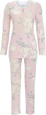Warme roze pyjama bloemen