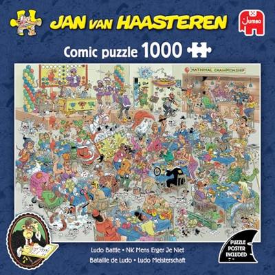Jumbo Jan van Haasteren NK mens erger je niet 1000 stukjes