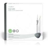Nedis CSBG4030WT500 Coaxkabel Rg59u 50,0 M Giftbox Wit - thumbnail