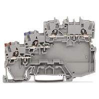 WAGO 2000-5311 Initiatorklem 7 mm Spanveer Grijs 50 stuk(s) - thumbnail