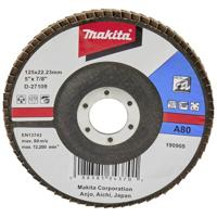 Makita Accessoires Lamellenschuurschijf 125mm A80 - D-27109 D-27109 - thumbnail