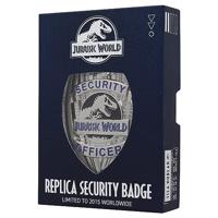 Jurassic World Limited Edition Replica Security Officer Badge - thumbnail