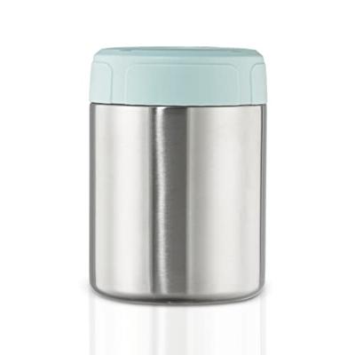Xavax Thermosbeker Van RVS 500 Ml Soepbeker Lekvrij Pastelblauw