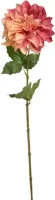 Pure Royal kunsttak dahlia 60cm roze - thumbnail